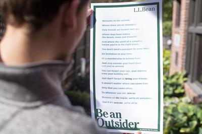 LL Bean “Be an Outsider